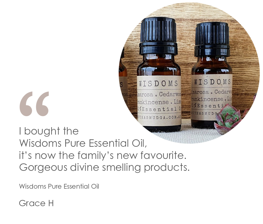 Mutha Smudga Holistic Wellbeing Products Wisdoms Pure Essential Oil