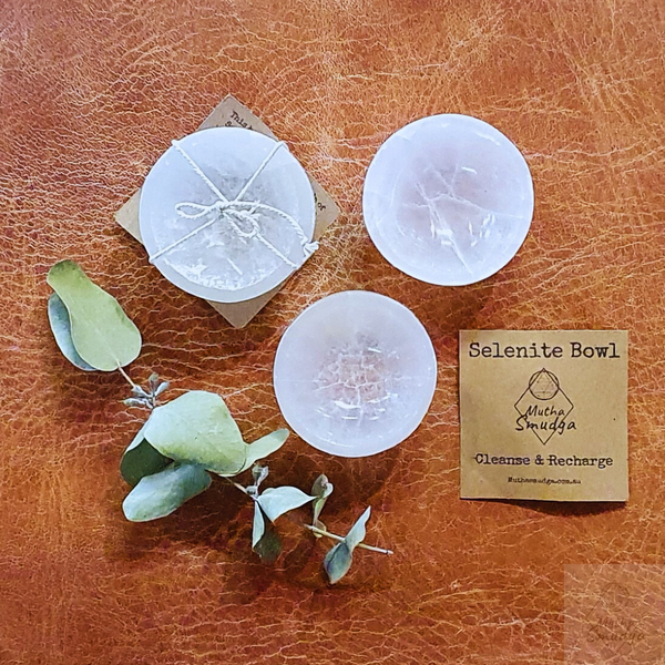 Selenite Bowls - Cleanse & Charging