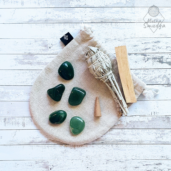 Green Aventurine - Opportunity .  Heart Healing . Leadership